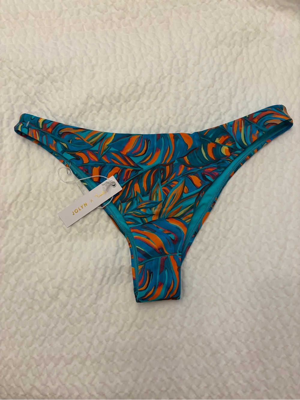 👙 NWT 🌊☀️ Jolyn x Tiarah ‘Hossegor’ Teal & Orange Paradise Bikini Bottoms👙